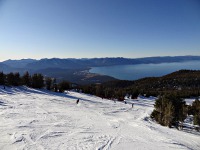 Skiing and Snowboard by Lake Tahoe (Heavenly)